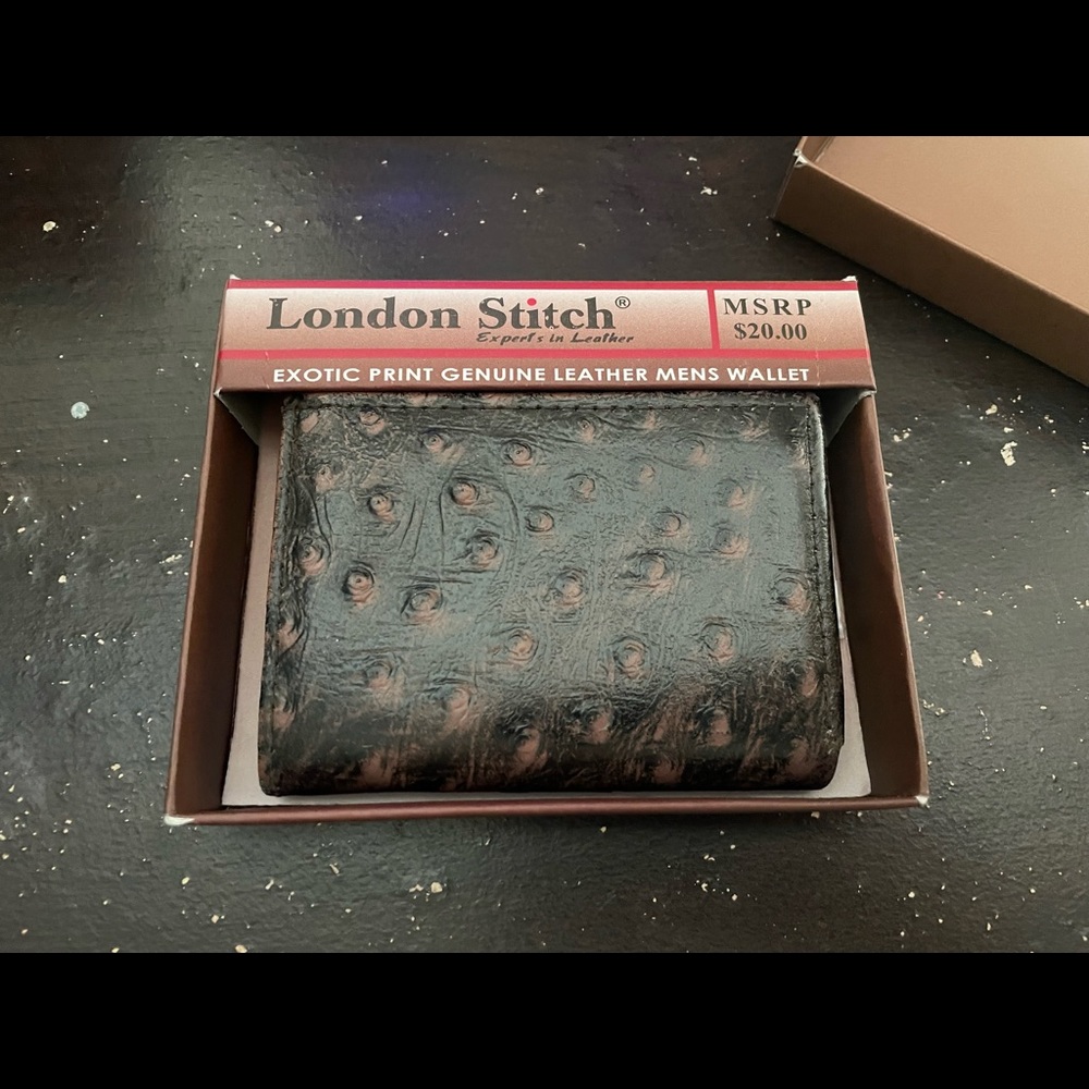 London Stitch Genuine leather wallet